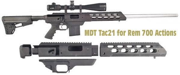 MDT Tactical Chassis per Rem. 700